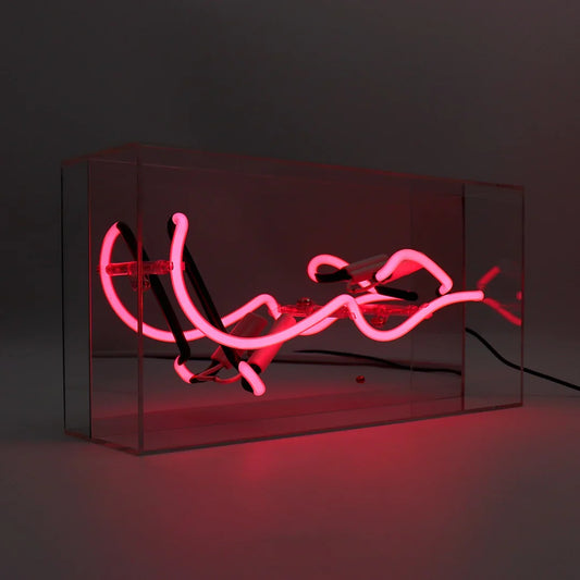 Neon 'HUB' (Love in Arabic)