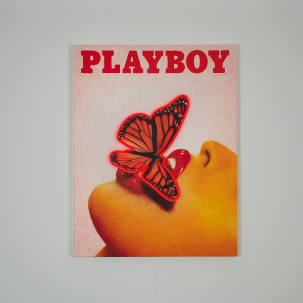 Playboy X Locomocean - Butterfly cover (LED Neon) - SMALL