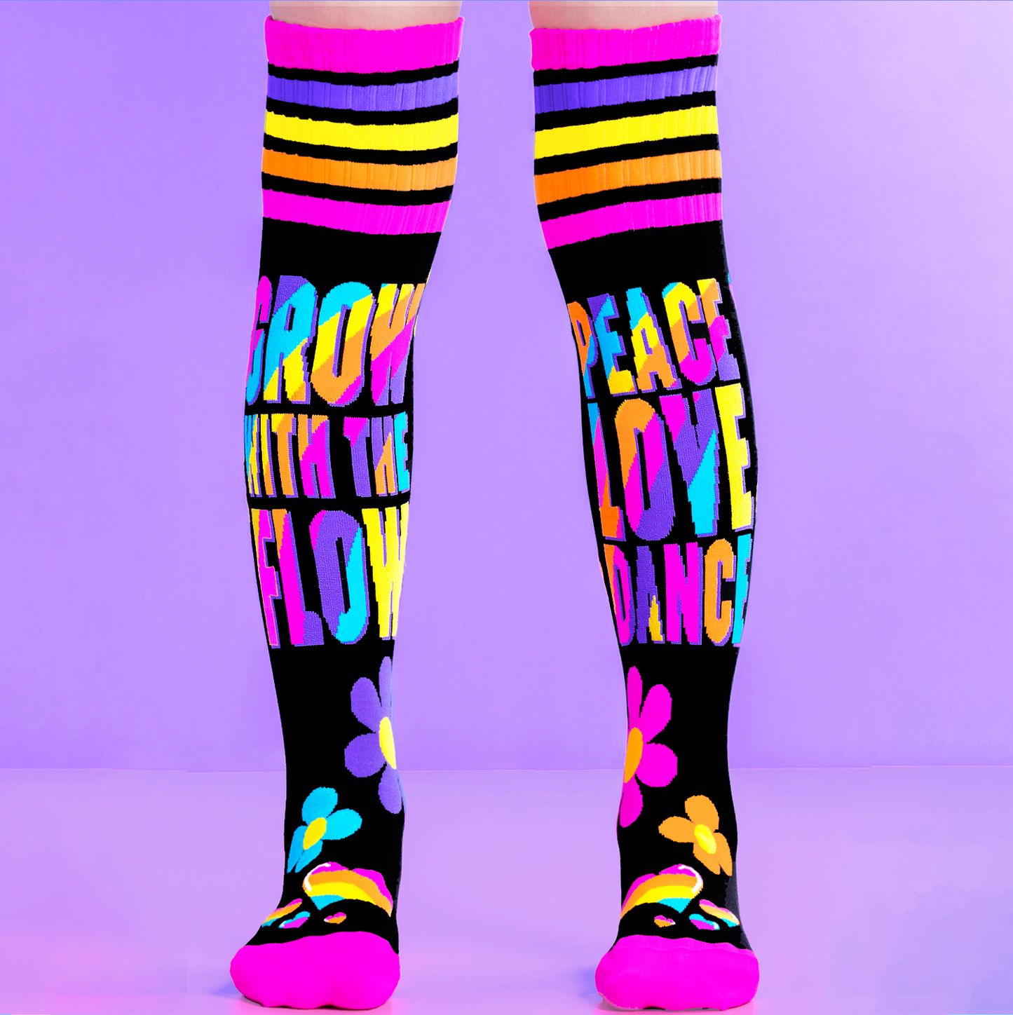 PEACE LOVE DANCE SOCKS