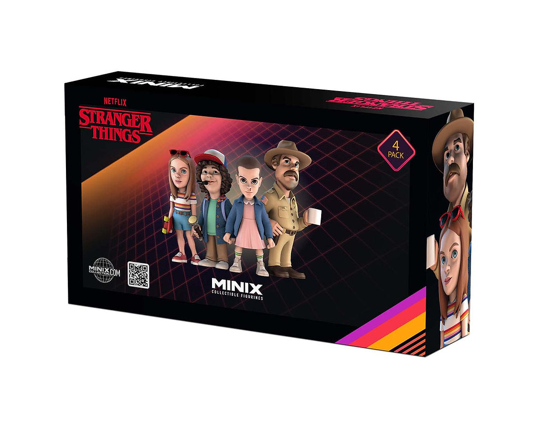 Pack 4 figurines - Stranger Things