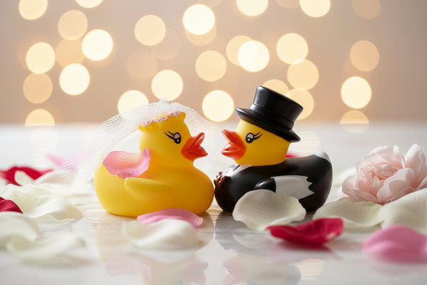 Pequeños patos casados