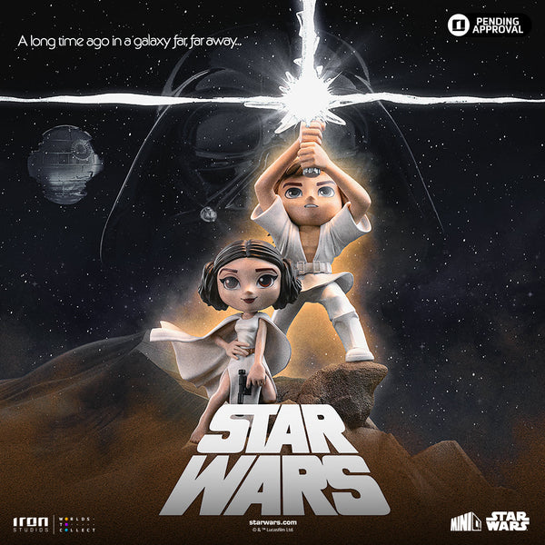 フィギュア ルーク&レイア - スター・ウォーズ - Mini Co.