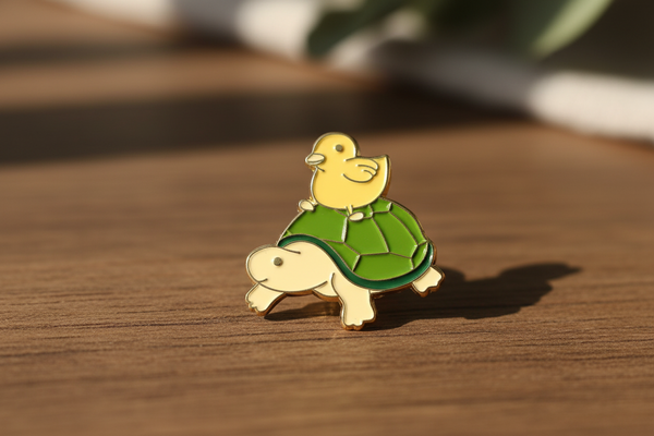 Pin’s Canard et Tortue