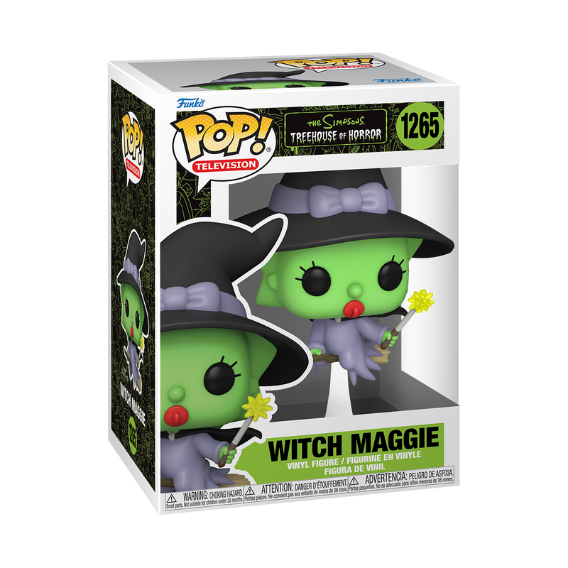 simpsons funko pop n 1265 witch maggie