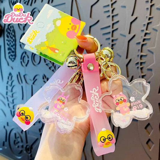 Porte Clés Canard Lapin Flacon