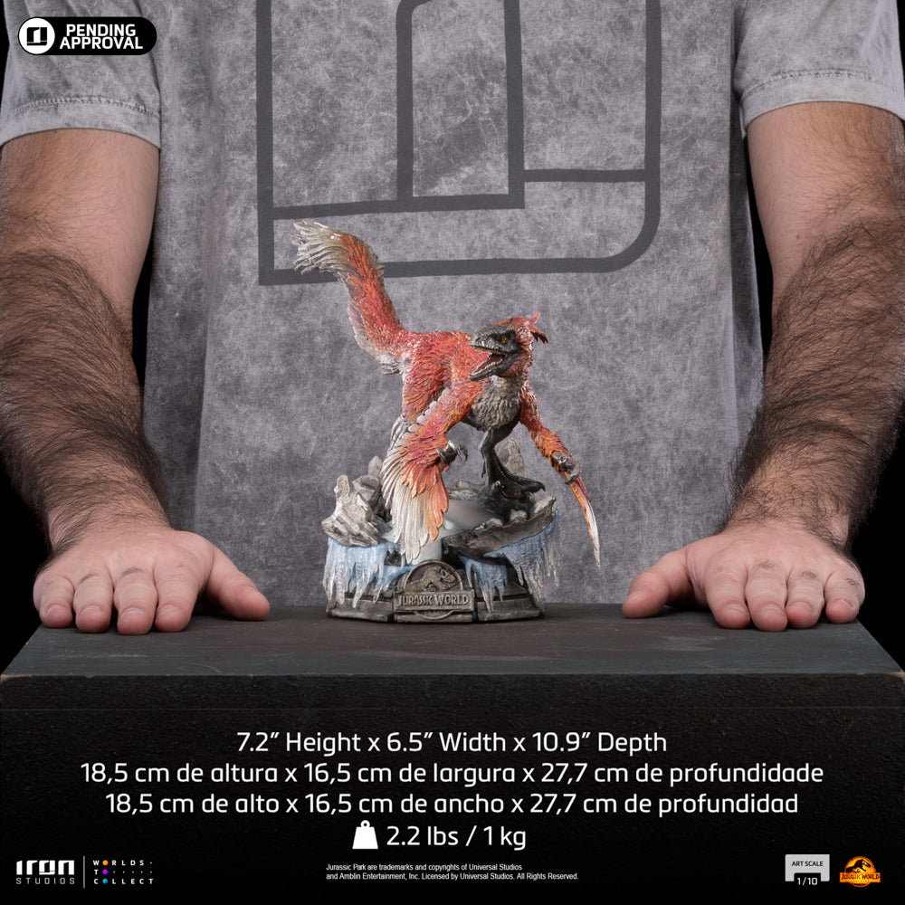 Statue Pyroraptor - Jurassic World: Dominion - Art Scale 1/10