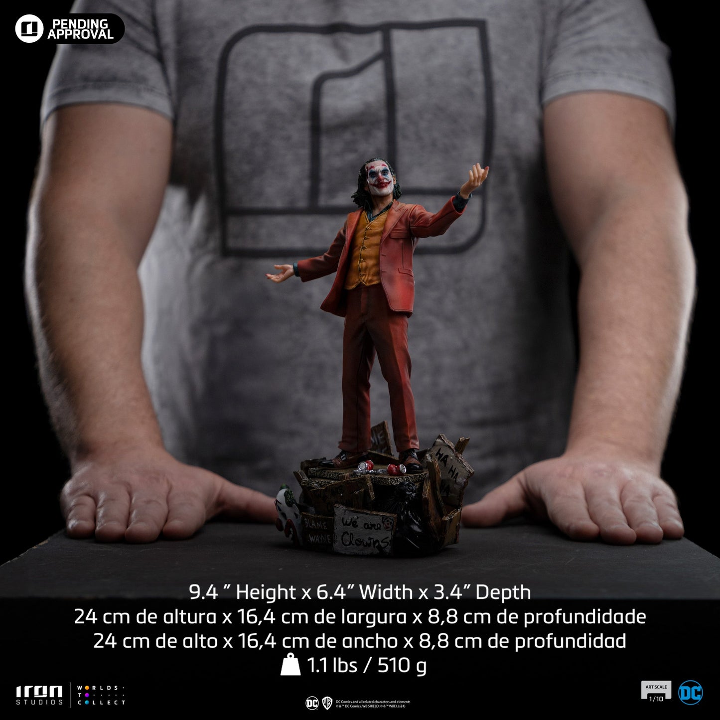 Statue Joker (Arthur Fleck) - Joker - Art Scale 1/10 - DC Comics