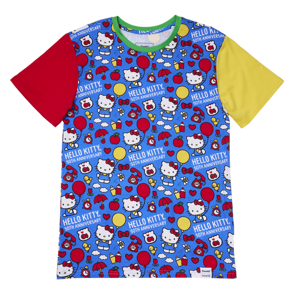 Maglietta unisex Hello Kitty - 50° anniversario