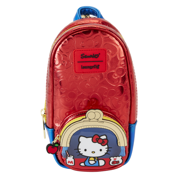 Mini zaino portapenne Hello Kitty - 50° anniversario