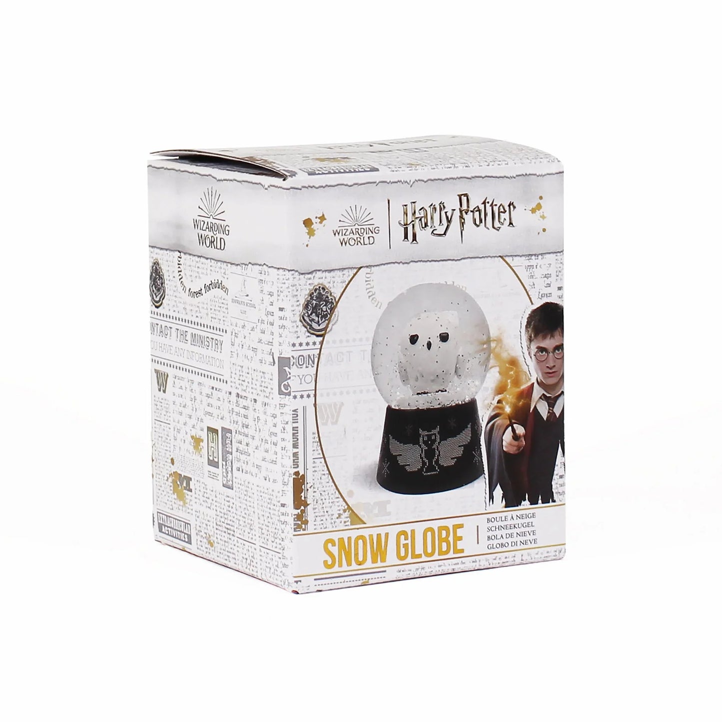 Boule à neige Harry Potter - Hedwige Kawaii