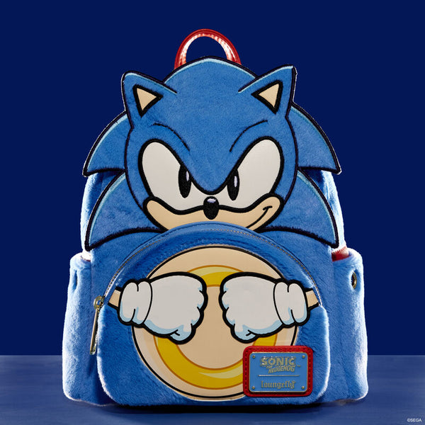 Mini mochila de peluche Sonic "Classic"