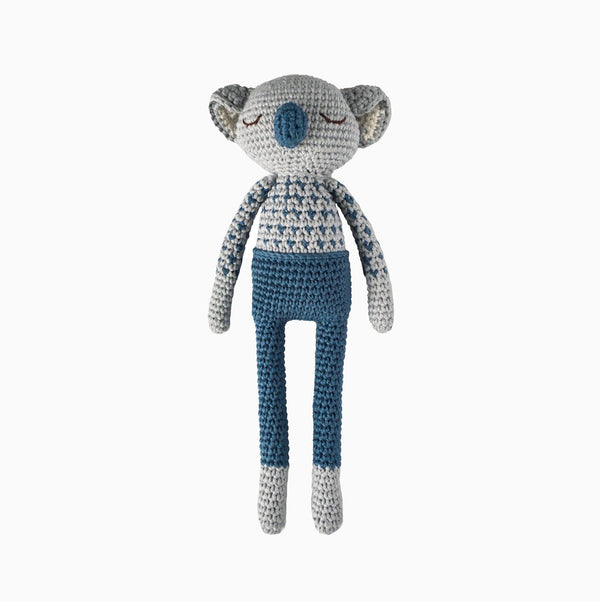 Blauwe koala pluche speelgoed