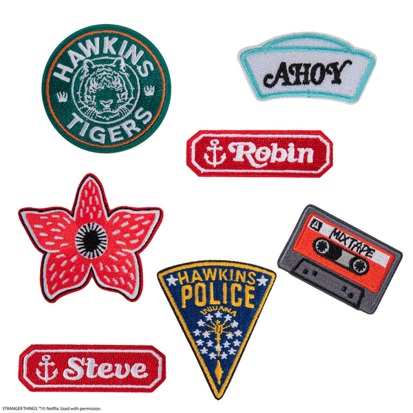 *7-Piece Stranger Things Patch Set