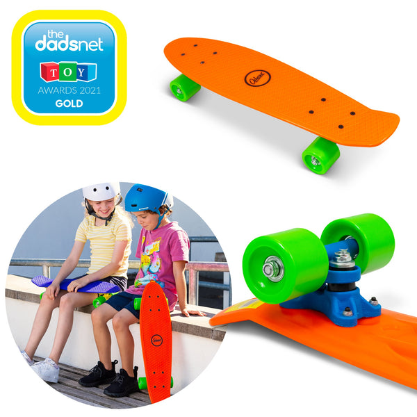 SKATEBOARD EN PLASTIQUE 17X5 POUCES