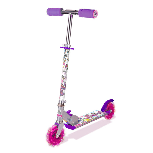 ユニコーン ドリームランド キックスケーター 光る車輪付き