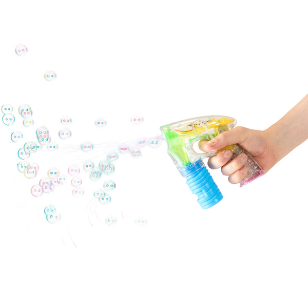 PISTOLET À BULLES LUMINEUX (JOUET)