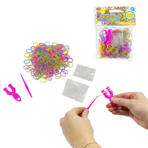SAC LOOM TWISTER AVEC CROCHET