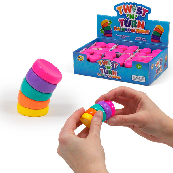 TWIST N TURN FIDGET ARC-EN-CIEL