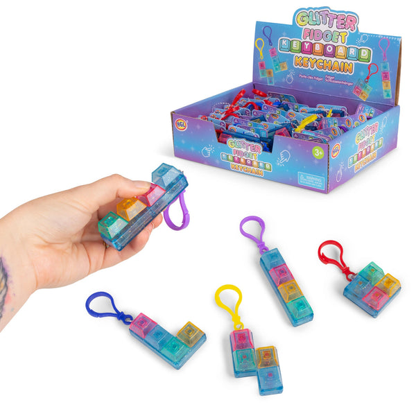 PORTE-CLÉS À PAILLETTES