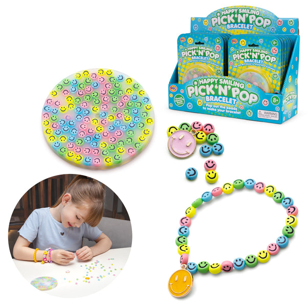 Bracelets Pick & Pop Happy Smiley