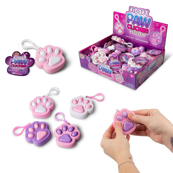 CLICKER À PATTES FIDGET