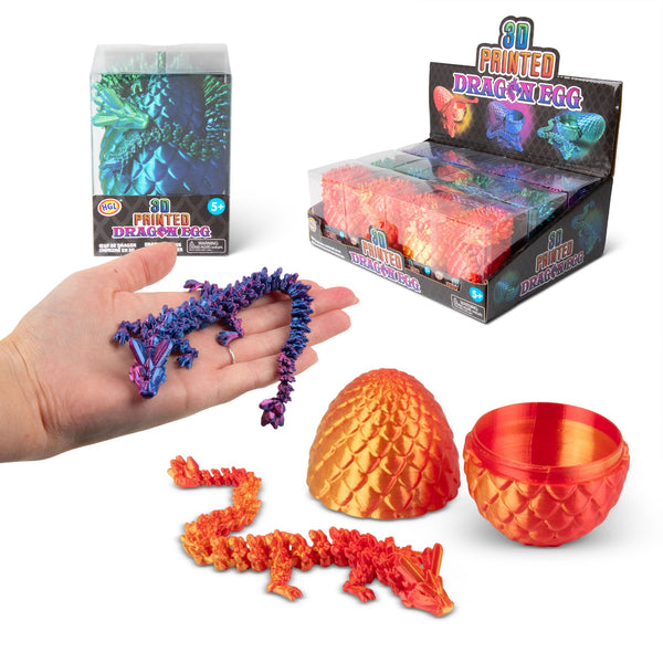 ŒUF DE DRAGON IMPRIMÉ EN 3D