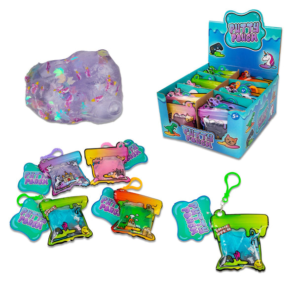 PUTTY POUCH KEYCHAIN