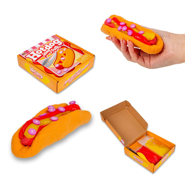 MAKE YOUR OWN HOT DOG SLIME & PUTTY