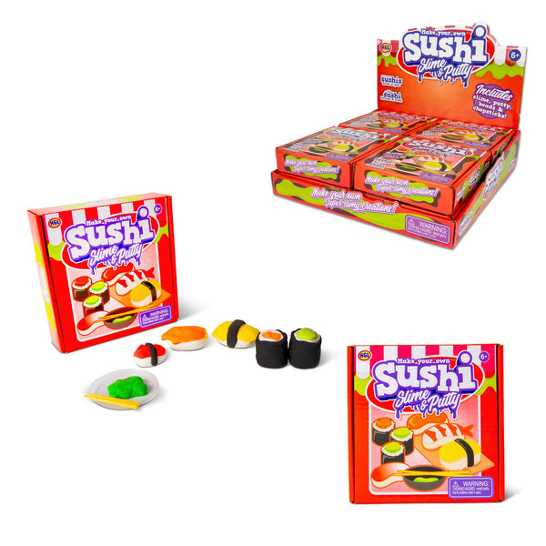 MAKE YOUR OWN SUSHI SLIME & PUTTY