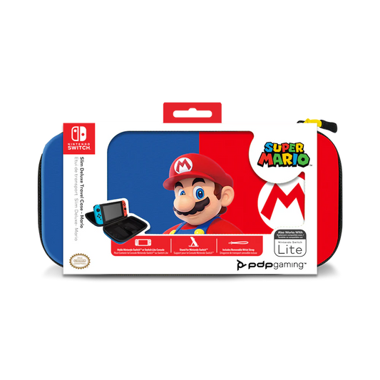 Estuche de transporte de Mario para Nintendo Switch
