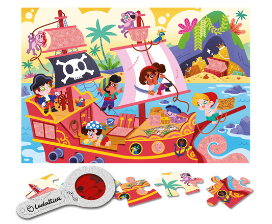 Rompecabezas secreto - Los piratas
