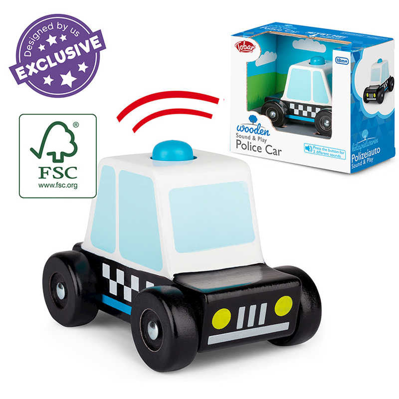 Sonido y reproducción: coche de policía