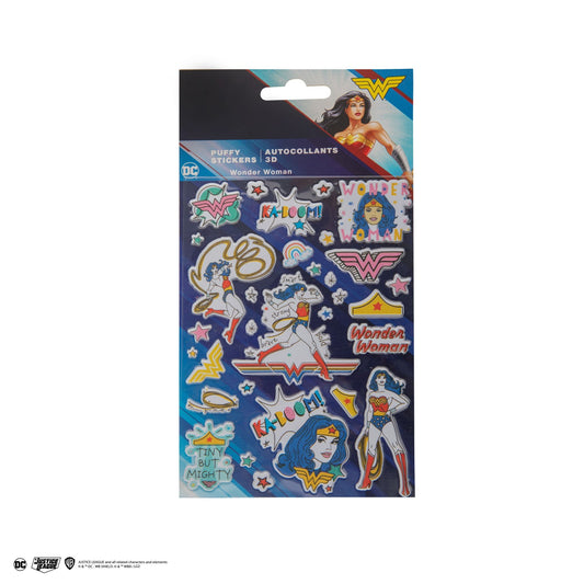 *Autocollants 3D Wonder Woman