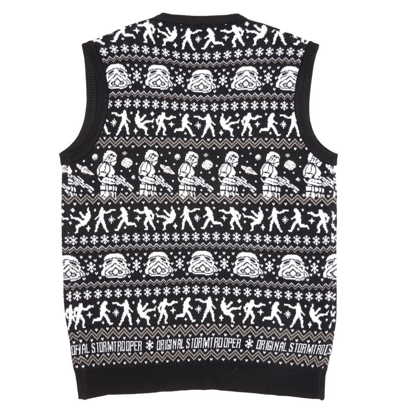 Débardeur de Noël Tricoté Stormtrooper