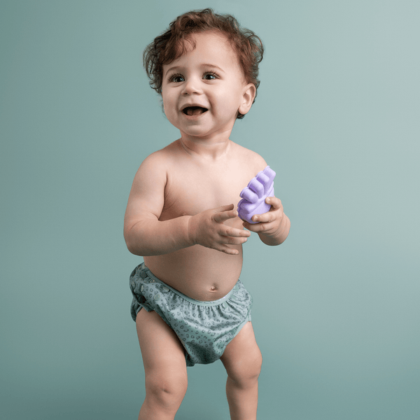 Swim Diaper - Green - Leopard