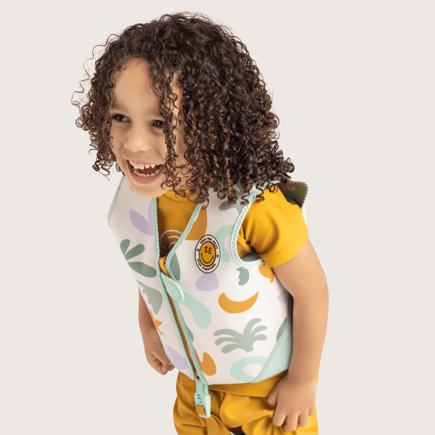 Swim Vest - Multicolor - Abstract - 3/6 Years