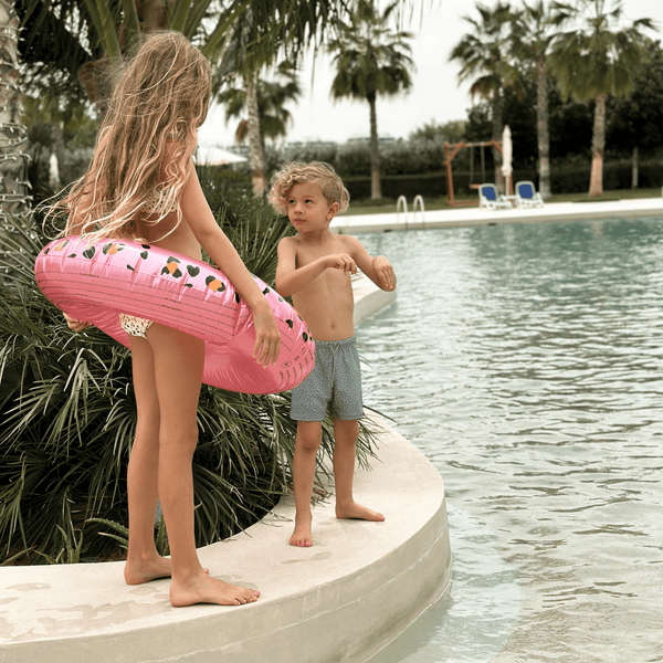 Swim Ring - Rose/Gold - Safari Chic