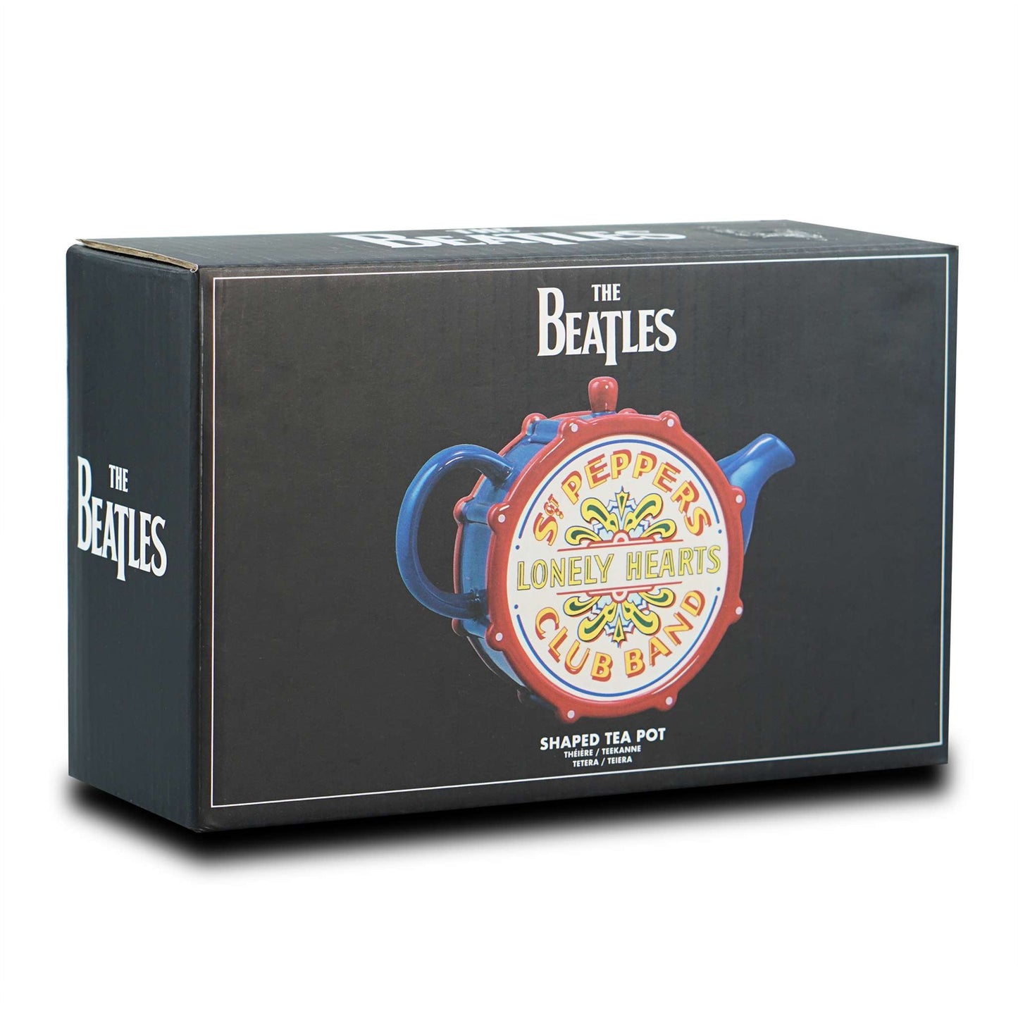 Théière sculptée The Beatles - Drum Sgt. Pepper