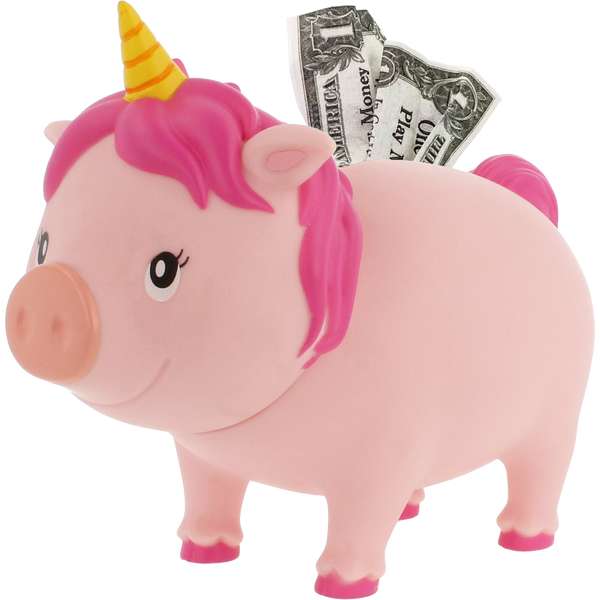 Cochon Licorne Rose