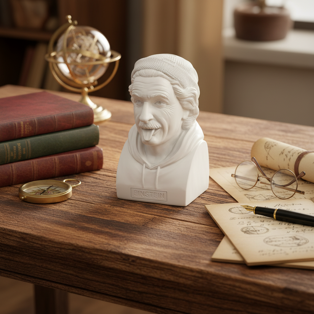 Einstein spaarpot - Historische hipster