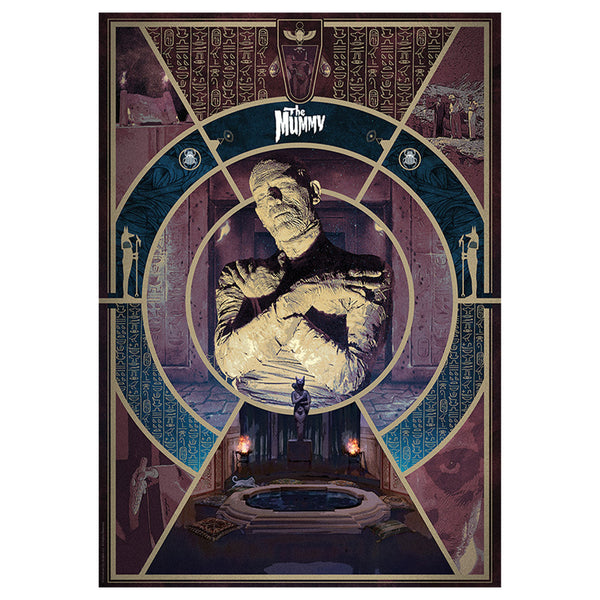 Affiche collector Universal Monsters - The Mummy