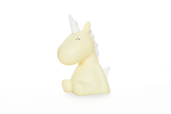 Luce notturna unicorno giallo