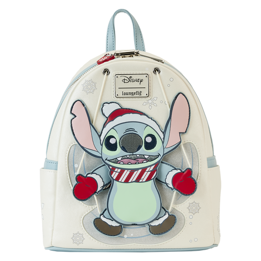 Lilo and Stitch Mini Backpack - Stitch Snow Angel