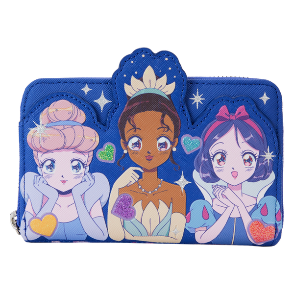 Portefeuille Princesses Disney - Style Manga