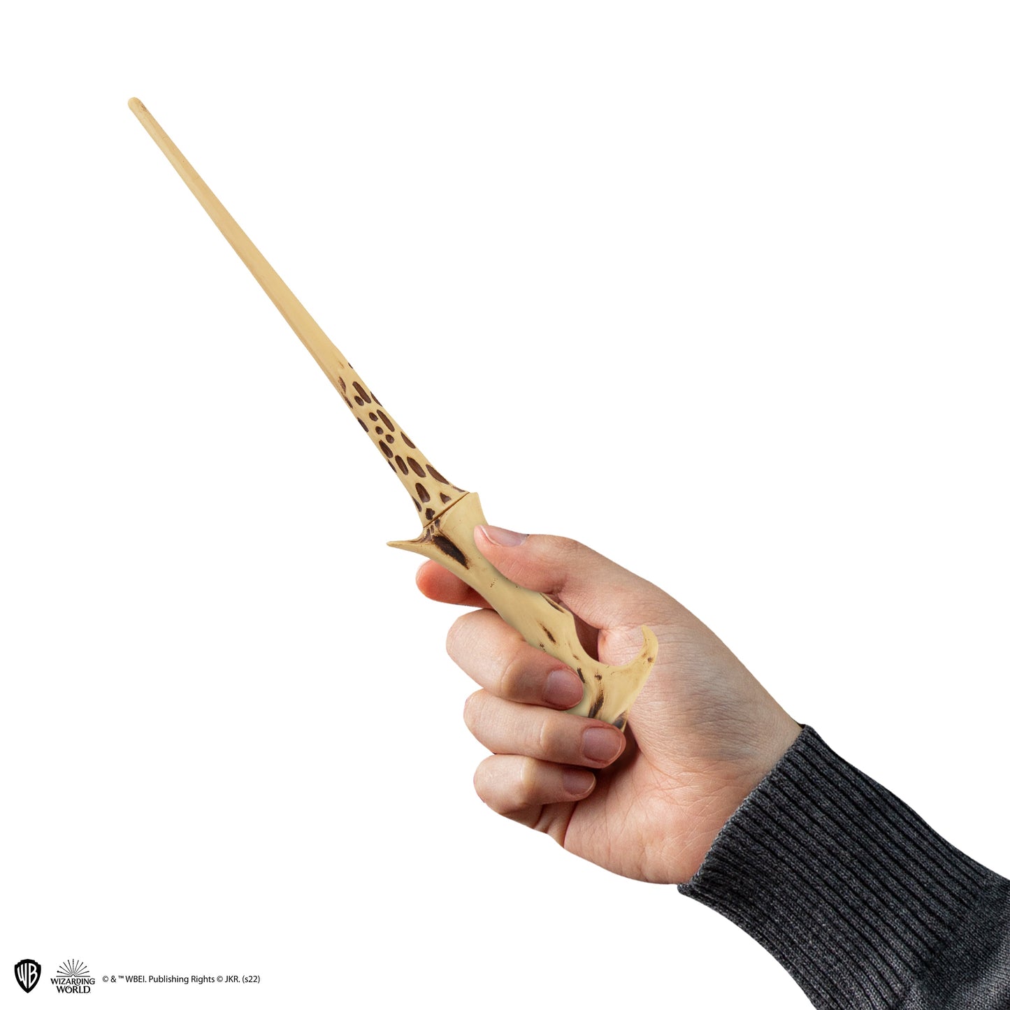 Wand pen with stand & Voldemort lenticular bookmark