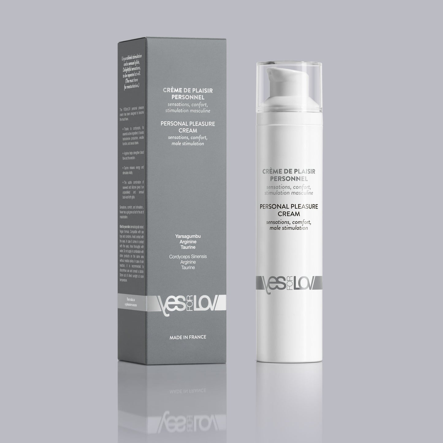 CRÈME DE PLAISIR PERSONNEL Confort & stimulation