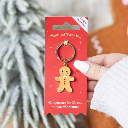 Gingerbread Man Keychain