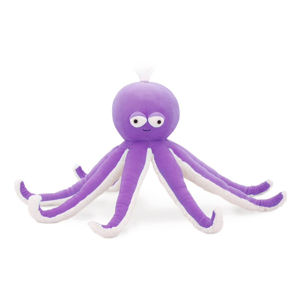 Peluche pulpo lila - 47 cm - 0+