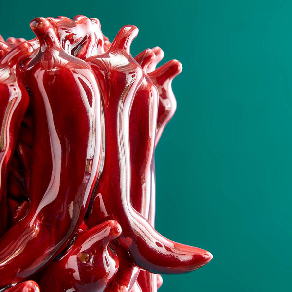 Vaso di peperoncino, bordeaux