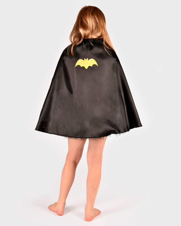 Robe Tutu Batgirl avec cape 110-116 cl 4-6 ans